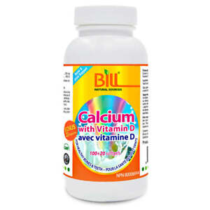 Bill Natural Sources Liquid Calcium w Vitamin D3 Bones Teeth 120 Softgels NEW