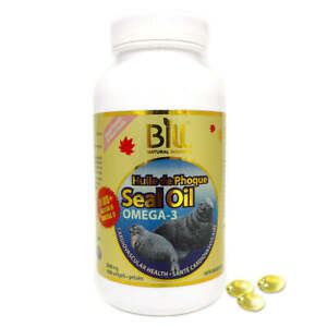 Bill Natural Sources Seal Oil Omega 3 Nutritious Superior 500mg 100 Softgels NEW