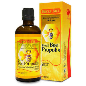 Bill Natural Sources Brazil Bee Propolis Alcohol Free Sore Throat 100ml NEW
