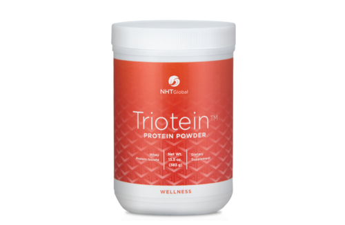 NHT Global Triotein Protein Powder 13.5 oz Lactose-Free Whey Antioxidant NEW