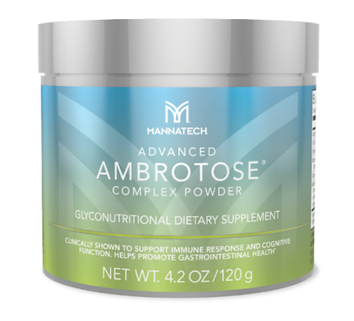Mannatech Advanced Ambrotose Complex 120g Canister Powder Immune Supplement NEW