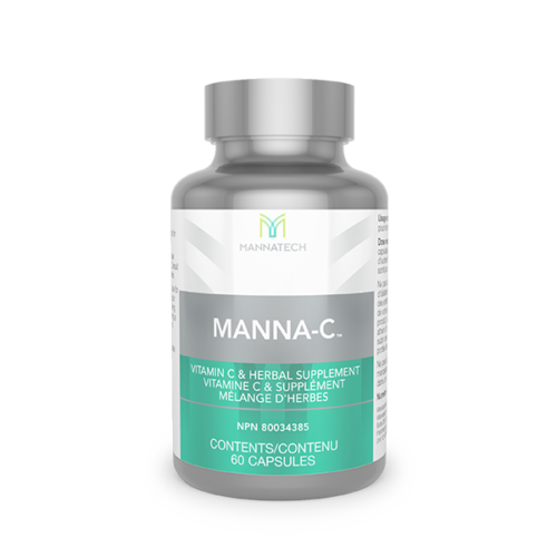 Mannatech Manna-C Stress Immune Support Natural Vitamin C Fruit 60 Caps NEW