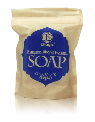 Enagic Kangen Ukon Soap Single Piece Traditional Natural Ingredients Honey NEW